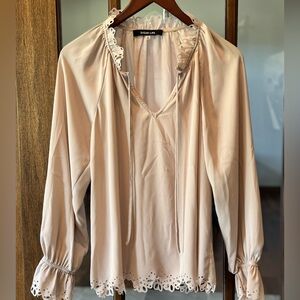 Women’s Sugarlips blouse, dusty pink color, size small
